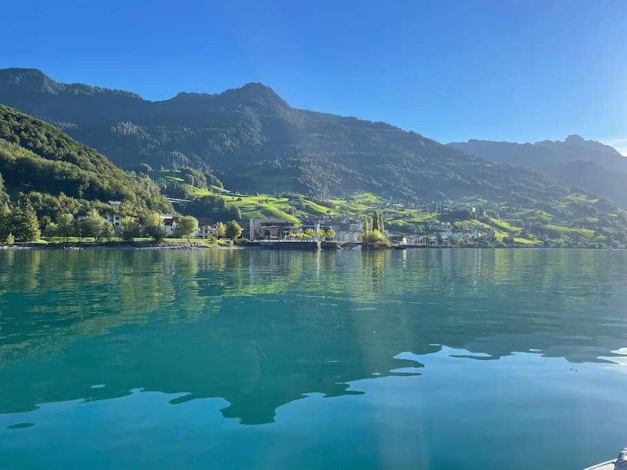 Schoene Wohnung In Unterterzen Am Schoenen Walensee Exterior photo